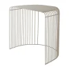 Table Curva 45 cm, Taupe