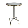 Table d'appoint 12, noir, laiton