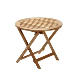 Table d'appoint Alnö Ø55 cm, Teck