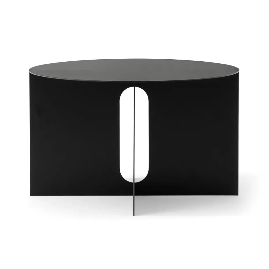 Table d'appoint Androgyne Ø63 cm, Black