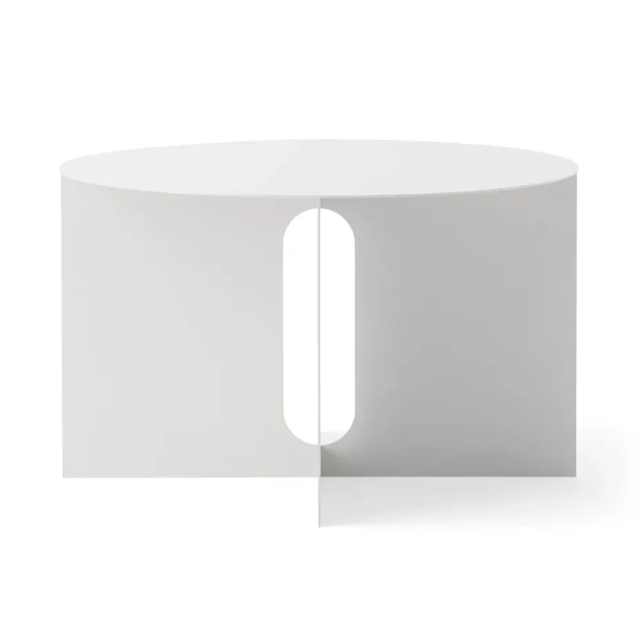 Table d'appoint Androgyne Ø63 cm, Ivory