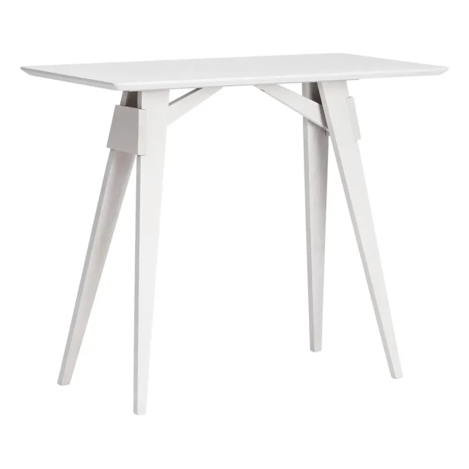 Table d'appoint Arco L, Blanc