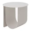 Table d'appoint Cher Ø43 cm, Gris