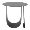 Table d'appoint Cher Ø43 cm, Noir
