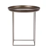 Table d'appoint Duke small, Bronze