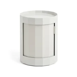 Table d'appoint Facet Cabinet 100, Misty grey