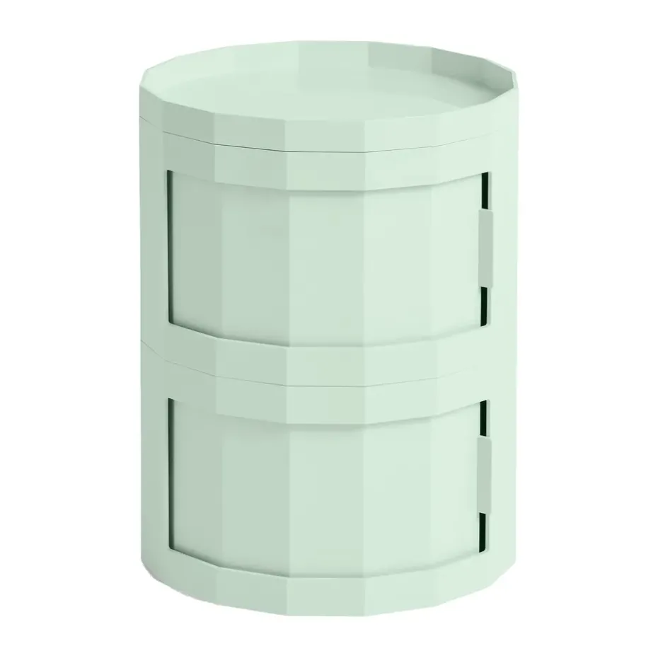 Table d’appoint Facet Cabinet 20, Soft mint