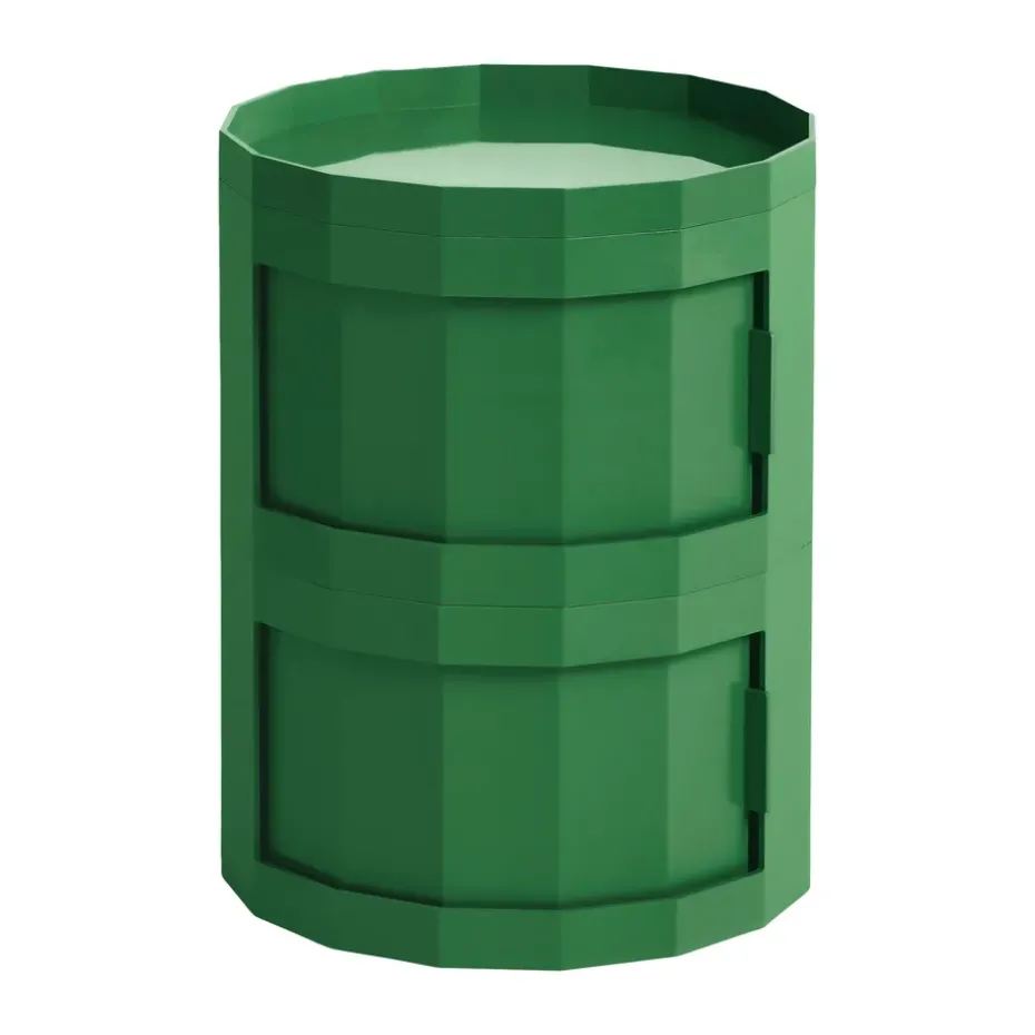 Table d’appoint Facet Cabinet 20, Spinach green