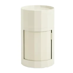 Table d'appoint Facet Cabinet 101, Eggshell