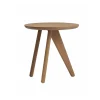 Table d'appoint Fin Ø40 cm, Fumé clair