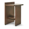 Table d'appoint Ismo, Chêne foncé
