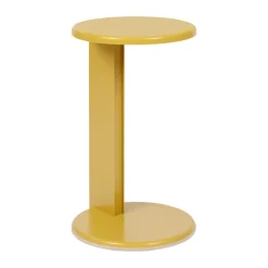 Table d'appoint Lolly 56 cm, Ochre yellow gloss