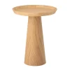 Table d'appoint Luana Ø44 cm, Chêne