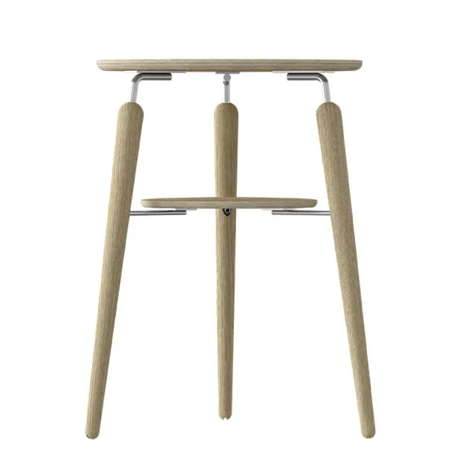 Table d'appoint My Spot, Chêne-acier