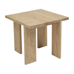 Table d'appoint OY Square basse 36x40x40 cm, Nature