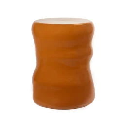 Table d’appoint Pawn Ø35x43 cm, Rouille