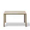 Table d’appoint Piloti 6725, Chêne laqué-hauteur 41 cm