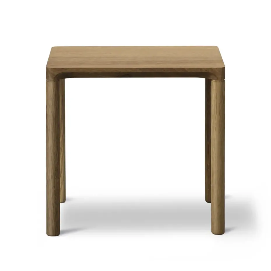 Table d’appoint Piloti 6700, Chêne fumé-hauteur 35 cm