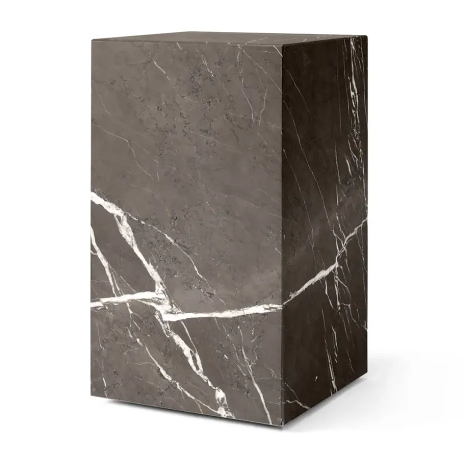 Table d’appoint Plinth tall 30x30x51 cm, Brown
