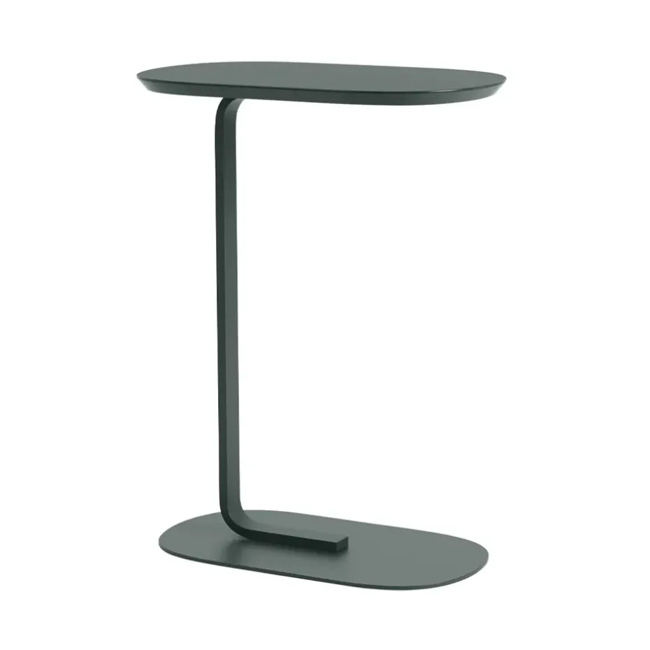Table d'appoint Relate H: 73,5 cm, Dark green