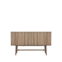 Table d'appoint Vass 60 180, dark smoked oak, support