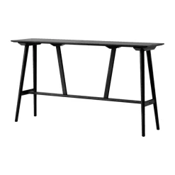 Table de bar In Between SK27 Bar Table 190x50x105 cm, Chêne laqué noir