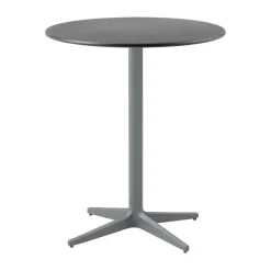 Table de café Drop Ø60 cm, Lava grey-light grey