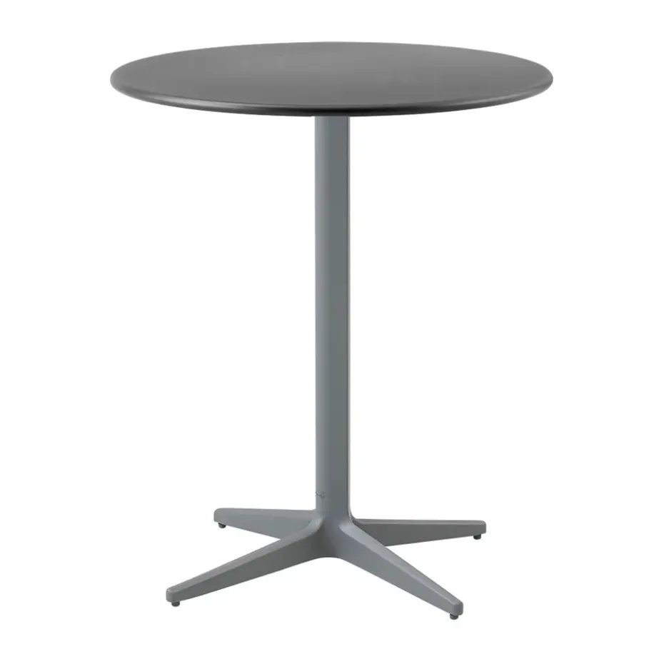 Table de café Drop Ø60 cm, Lava grey-light grey