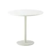 Table de café Go Ø80 cm, White-white