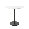 Table de café Go Ø80 cm, White-lava grey