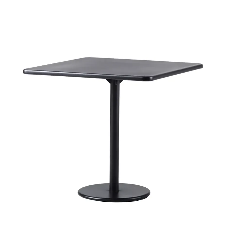 Table de café Go 75x75 cm, Lava grey-lava grey