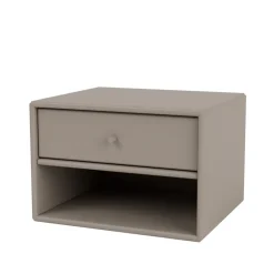 Table de chevet Dash, truffle 141, suspension incluse cm