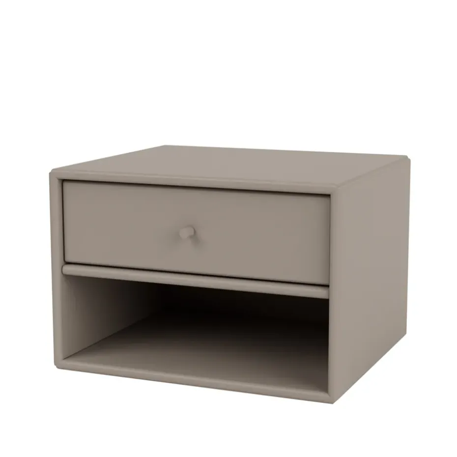 Table de chevet Dash, truffle 141, suspension incluse cm