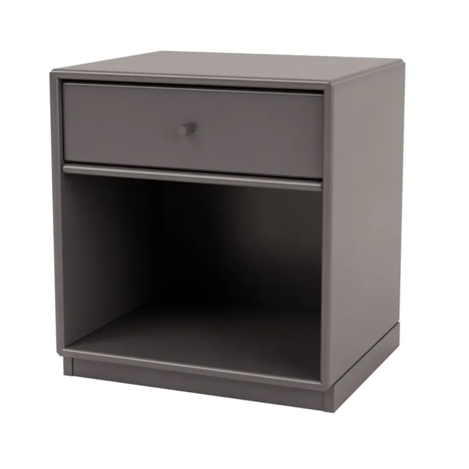 Table de chevet Dream, coffee 35, socle 3 cm