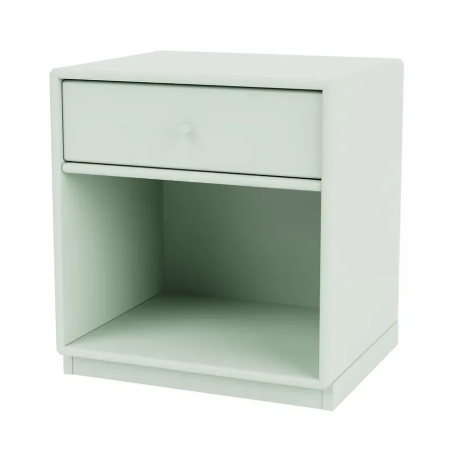 Table de chevet Dream, mist 161, socle 3 cm