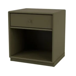 Table de chevet Dream, oregano 139, socle 3 cm
