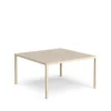 Table de salon Bespoke, laque pigmentée blanc, h.50 cm