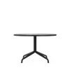 Table de salon Harbour Column, oak black, structure en acier noir
