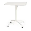 Table Deville, Cream white, 60x70x74 cm