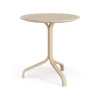 Table Lamino 49 cm, hêtre laqué