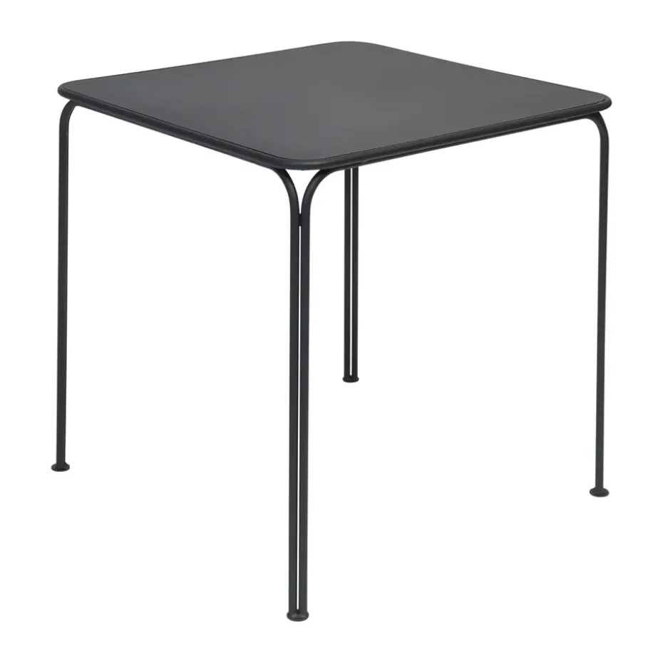 Table Libelle 70x70 cm, Gris graphite
