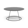 Table lisse Breeze Ø80 cm, Noir