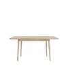 Table Miss Holly 235x100 cm, chêne huilé blanc