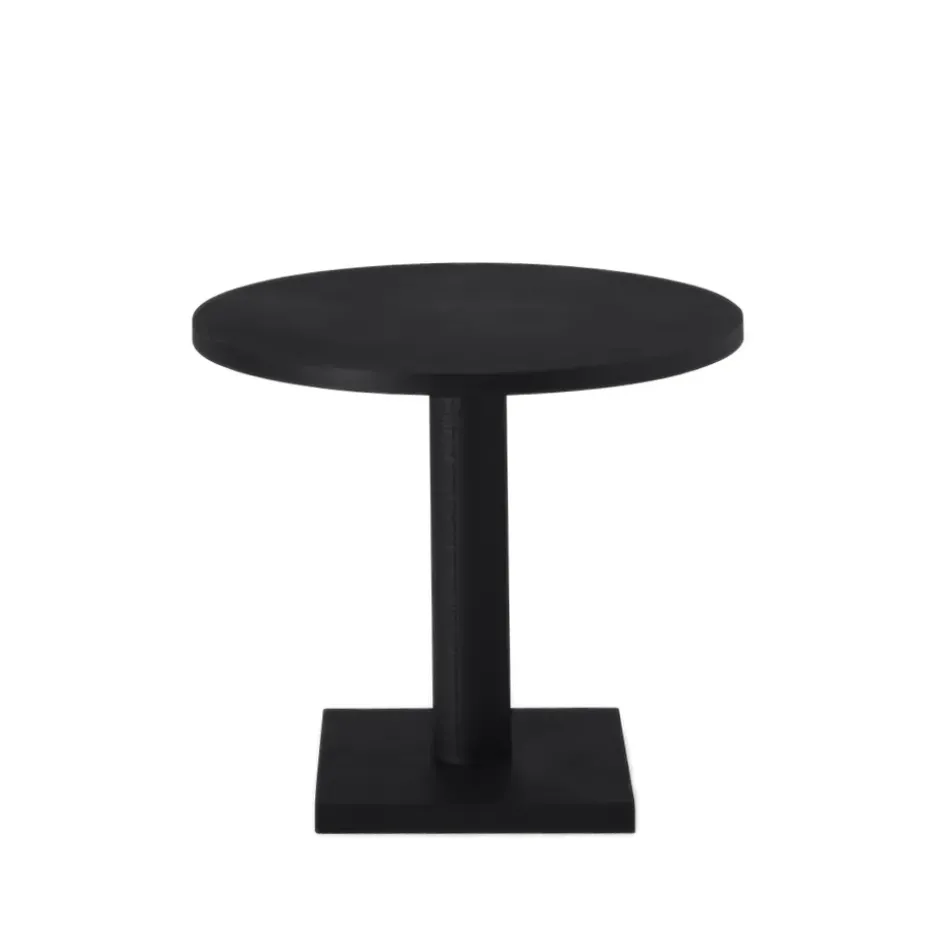 Table Non, Noir, caoutchouc PUR