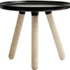 Table Normann Tablo noir-frêne, petit