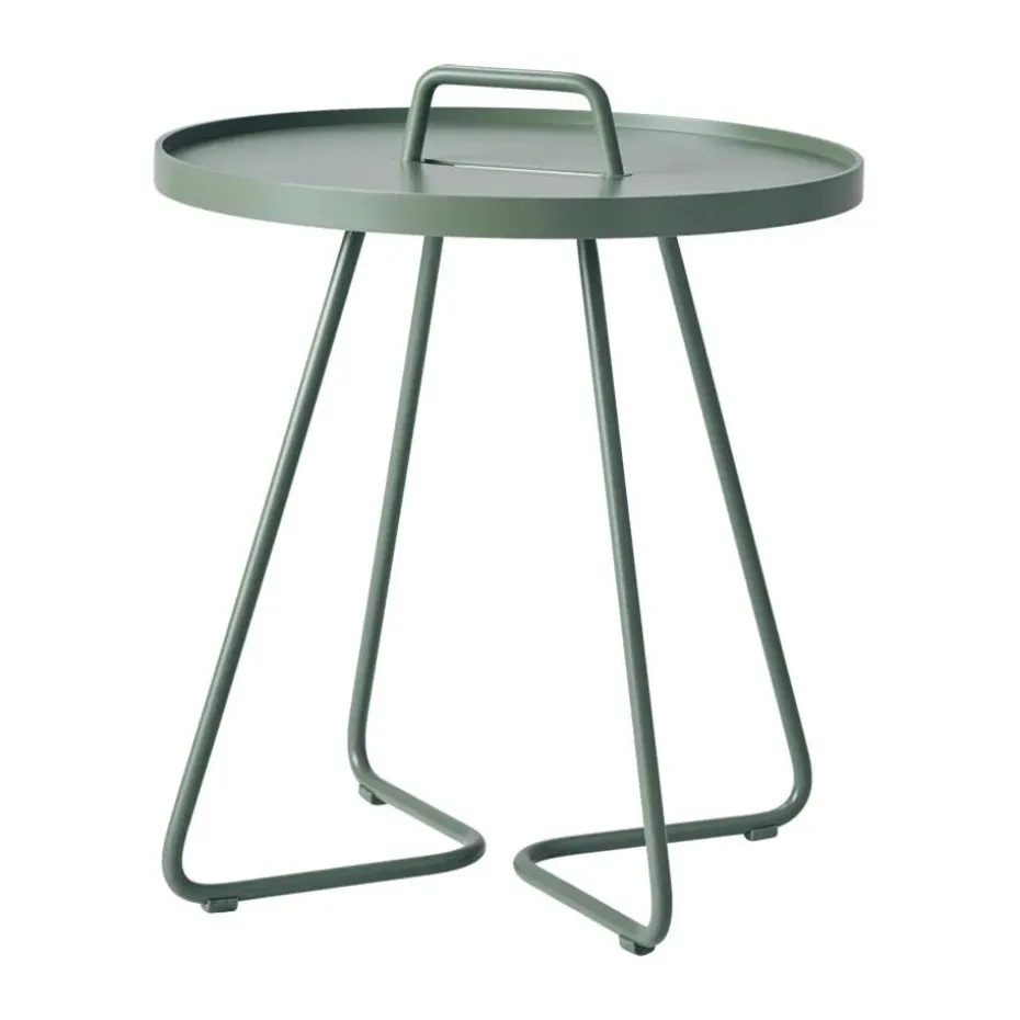 Table On the Move Ø44 cm, Dusty green