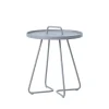 Table On the Move Ø44 cm, Light grey