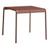 Table Palissade 82,5x90 cm, Iron red