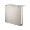 Table pliante String, Beige-pieds en métal beige