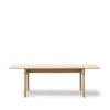 Table Post 6438, Chêne clair huilé, 100x225 cm
